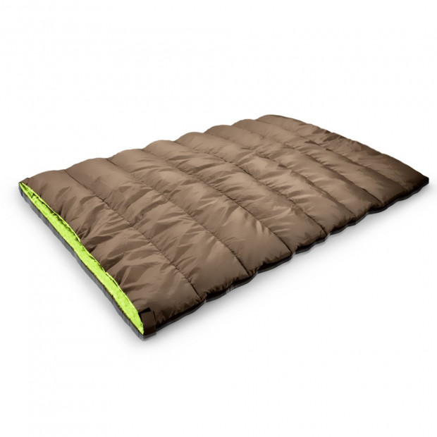 Double Outdoor Camping Sleeping Bag Hiking Thermal Winter 220x145cm Image 2