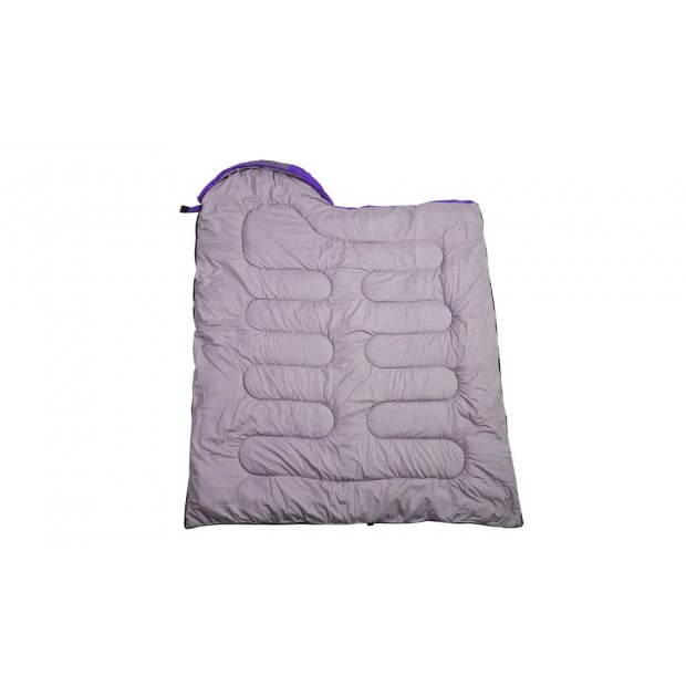 Micro Compact Design Thermal Sleeping Bag Purple Image 5