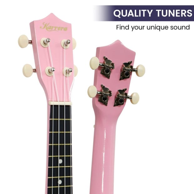 Karrera 21in Ukulele - Pink Image 5