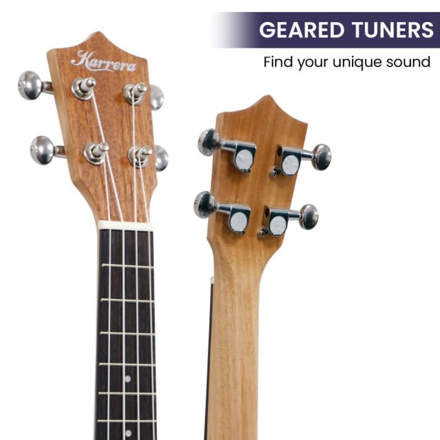 Karrera 23in Ukulele - Natural Image 4