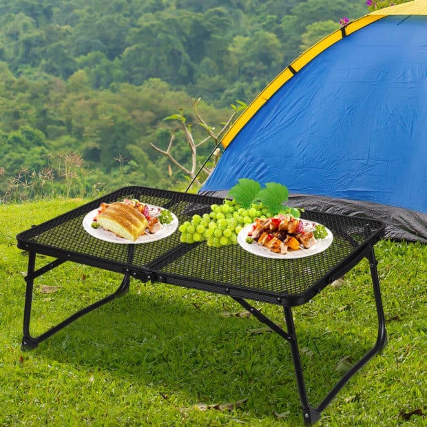 BBQ Camping Grill Table Outdoor Foldable Aluminium Portable Picnic S Image 8