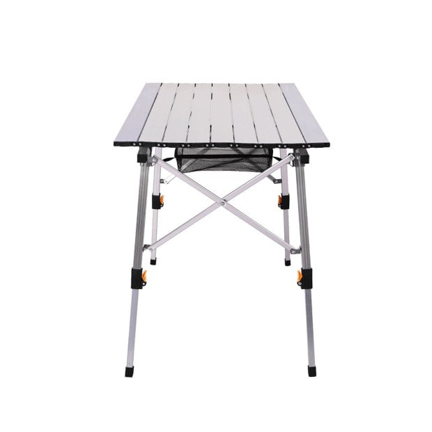 Camping Table Roll Up Folding Portable Aluminium Outdoor BBQ Desk Image 6