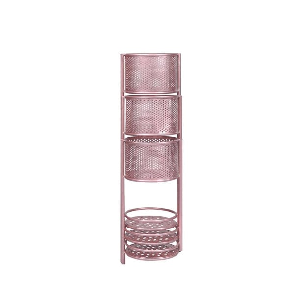 6 Tier Plant Stand Swivel Outdoor Indoor Metal Flower Shelf Rack Image 3