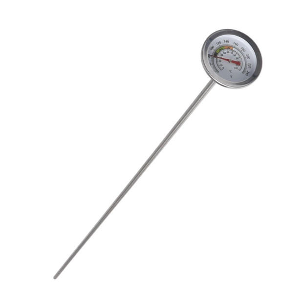 90cm Soil Thermometer Compost Garden Ground Stainless Steel 0-120deg
