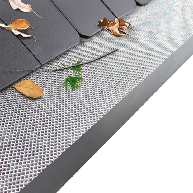 60x Gutter Guard Aluminium Leaf Mesh Deluxe 100x20cm Strainer Image 2