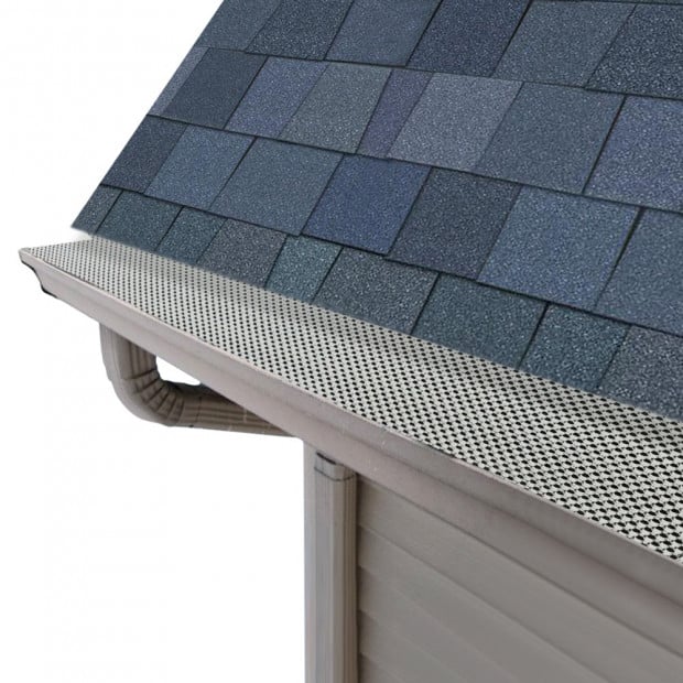 5pcs 100cm X 20cm Gutter Guard Aluminium Deluxe Leaf Mesh Image 4