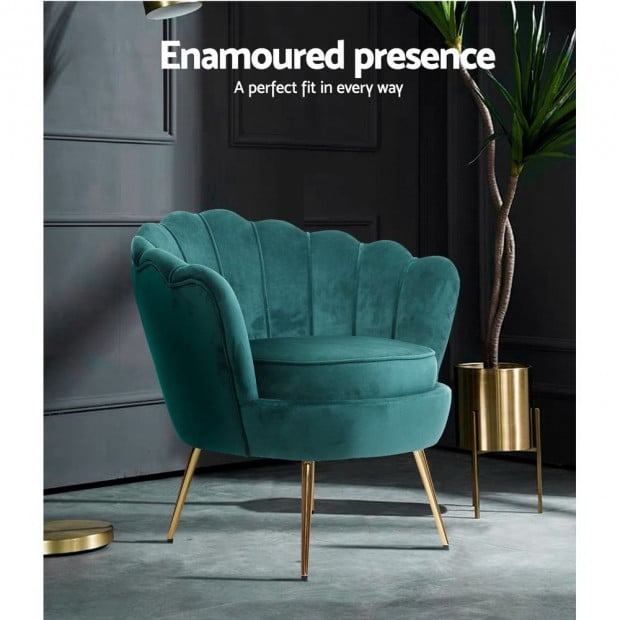 Armchair Lounge  Accent Armchairs Retro Lounge Accent  Single Sofa Image 3