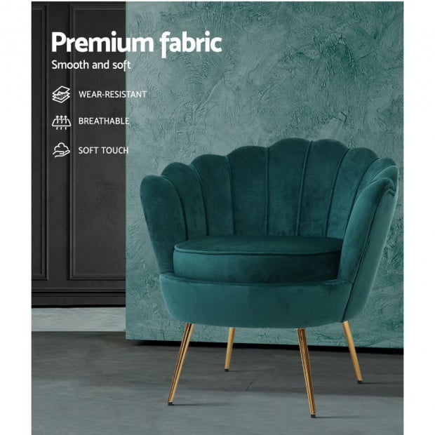 Armchair Lounge  Accent Armchairs Retro Lounge Accent  Single Sofa Image 4
