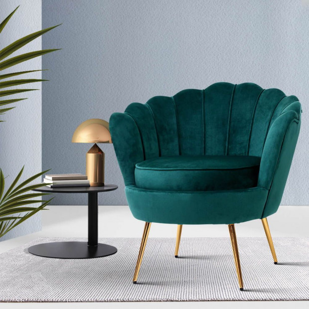 Armchair Lounge  Accent Armchairs Retro Lounge Accent  Single Sofa Image 7