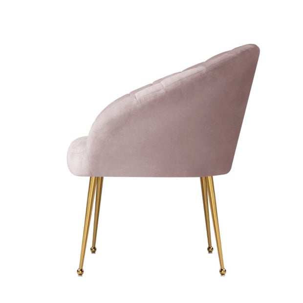 Armchair Lounge Chair Armchairs Accent Chairs Velvet Sofa Pink Couch Image 4