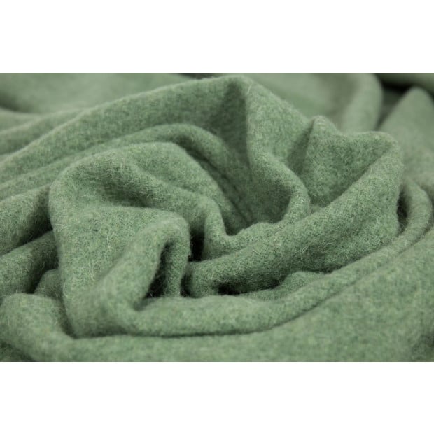 Throw - 100% NZ Wool - Sage Image 2