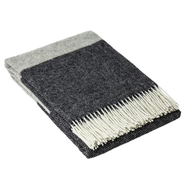 Throw - 100% NZ Wool - Monochrome