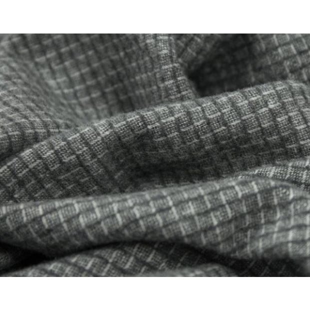 Throw - Merino Wool/Cashmere - Grey Image 3