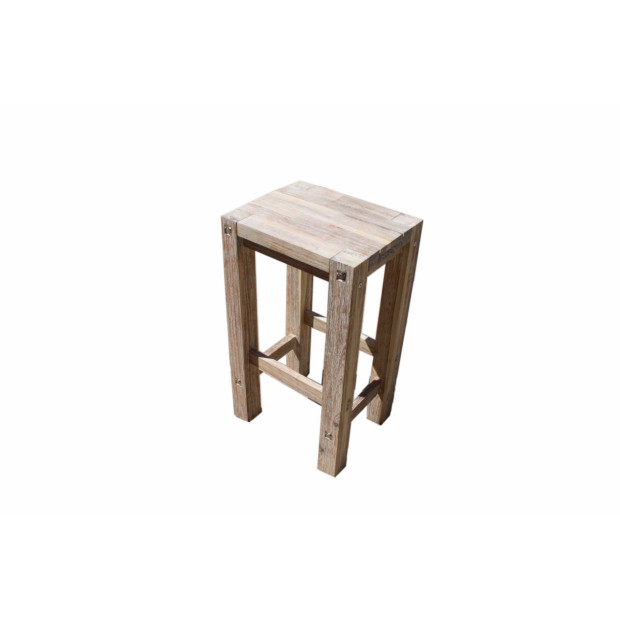 Sturdy Stool – White Finish