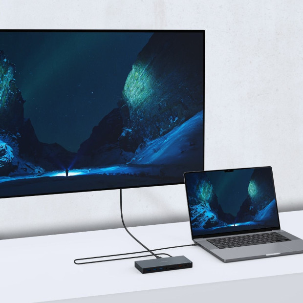 15-in-1 Triple Display USB-C Dock 2x Hdmi & 1x Display Port Image 5