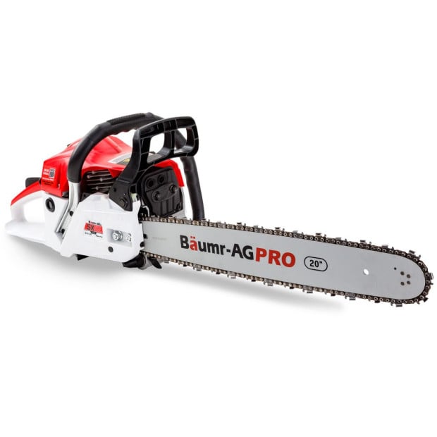 52cc Petrol Commercial Chainsaw 20inch Bar E-start Chain Saw