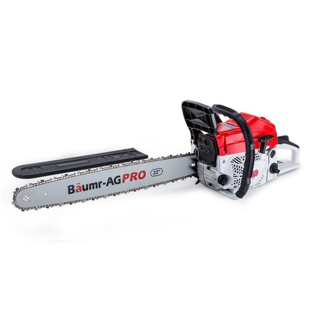 62cc Petrol Chainsaw E-start 22-inch Bar Chain Saw Tree Pruning