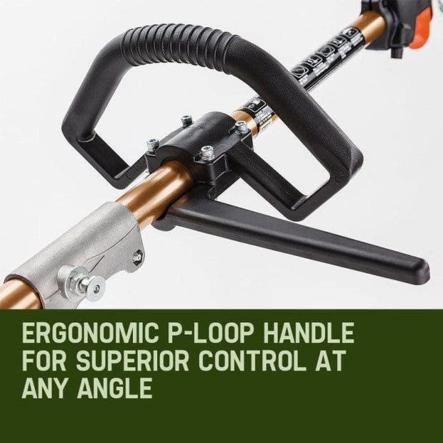 65cc Pole Chainsaw Brush Cutter Whipper Snipper Hedge Trimmer Multi Tool Image 4
