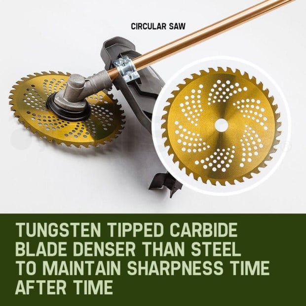 65cc Pole Chainsaw Brush Cutter Whipper Snipper Hedge Trimmer Multi Tool Image 10
