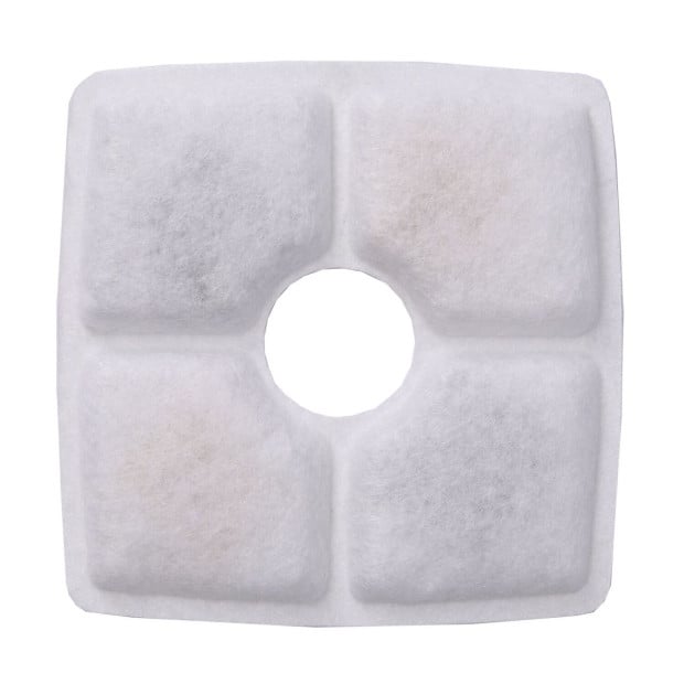 8x Pet Dog Cat Fountain Filter Replacement Triple Filtration System Image 3