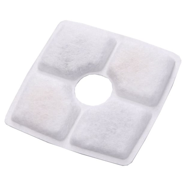 8x Pet Dog Cat Fountain Filter Replacement Triple Filtration System Image 4