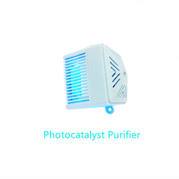 Cat Toilet Litter Box Tray House Photocatalyst Purifier Blue Image 7