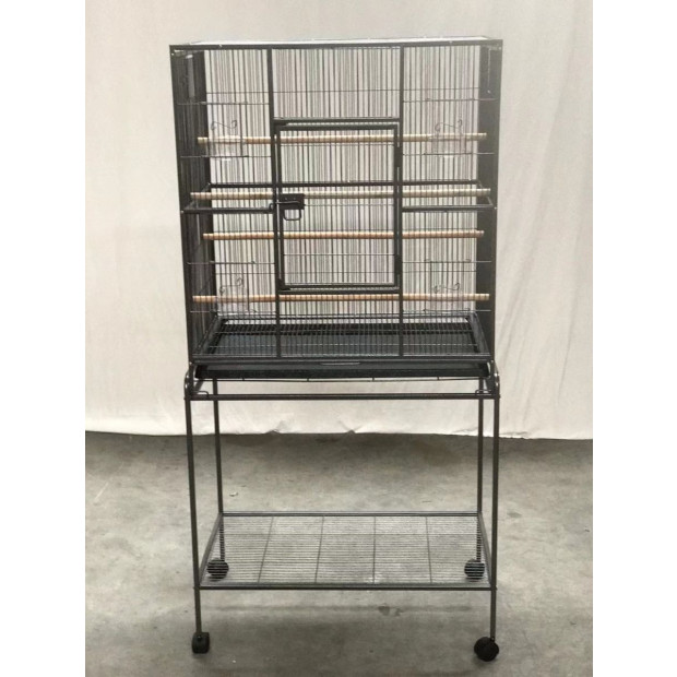 161cm Bird Cage Parrot Aviary Pet Budgie Perch Castor Wheels Image 2