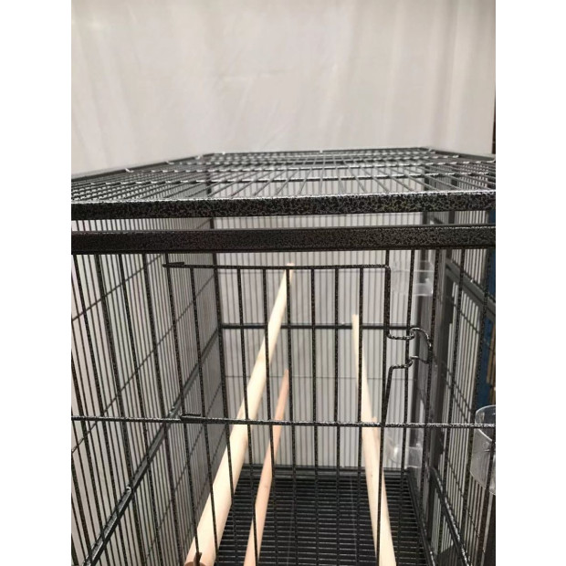 161cm Bird Cage Parrot Aviary Pet Budgie Perch Castor Wheels Image 5
