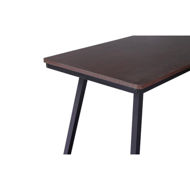 Corner Computer Sturdy Home Office Gaming Desk Laptop Mahgony Image 3