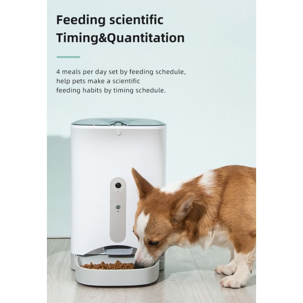 Automatic Pet Dog Cat Rabbit Feeder Smartphone Camera App Image 3