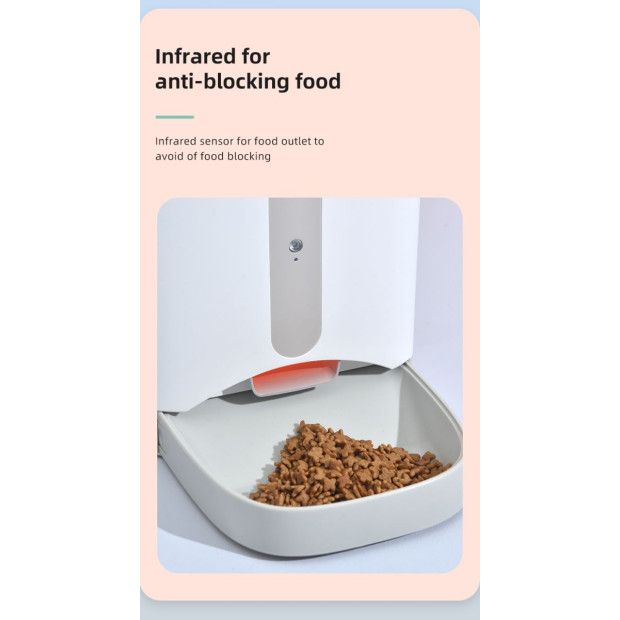 Automatic Pet Dog Cat Rabbit Feeder Smartphone Camera App Image 7