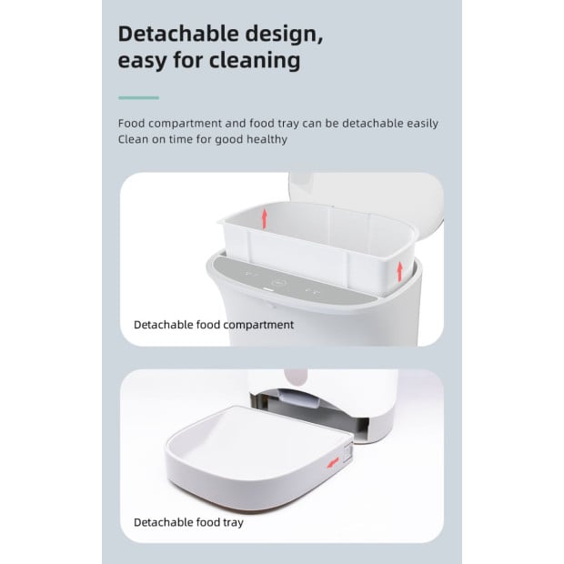 Automatic Pet Dog Cat Rabbit Feeder Smartphone Camera App Image 8