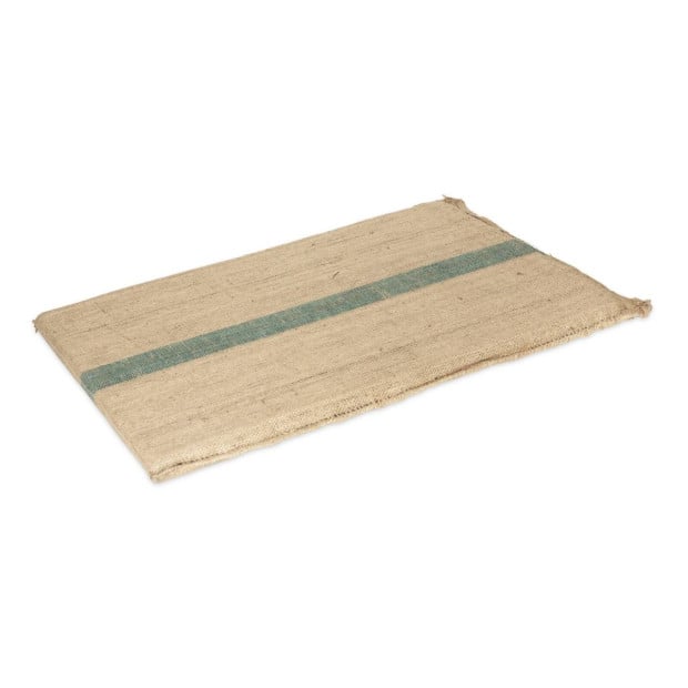 Large Hessian Pet Dog Puppy Bed Mat Pad House Kennel Cushion With Foam Image 2