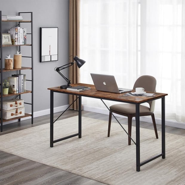 Sturdy Home Office Gaming Modern Simple Style Computer Desk Image 4