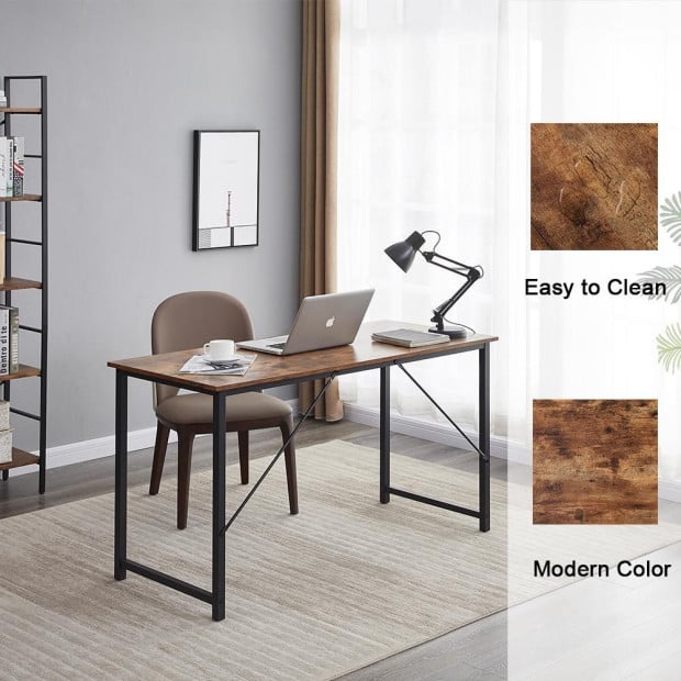 Sturdy Home Office Gaming Modern Simple Style Computer Desk Image 5