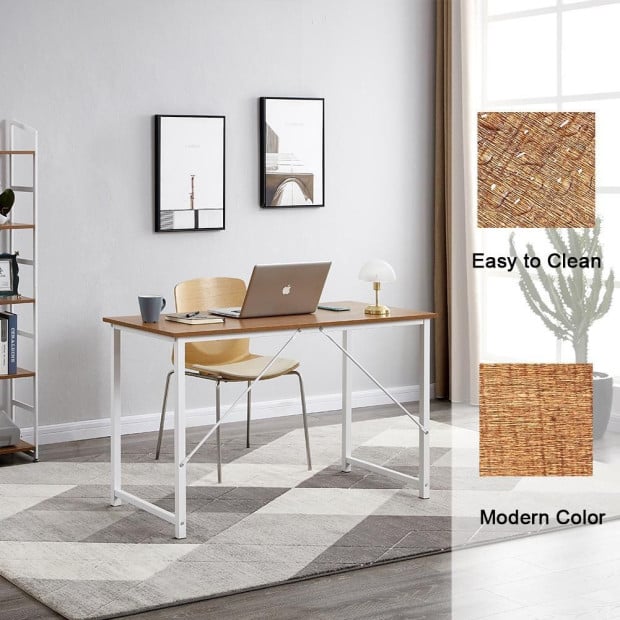 Computer Desk Home Office Gaming Desk Laptop Modern Simple Style Table Image 6