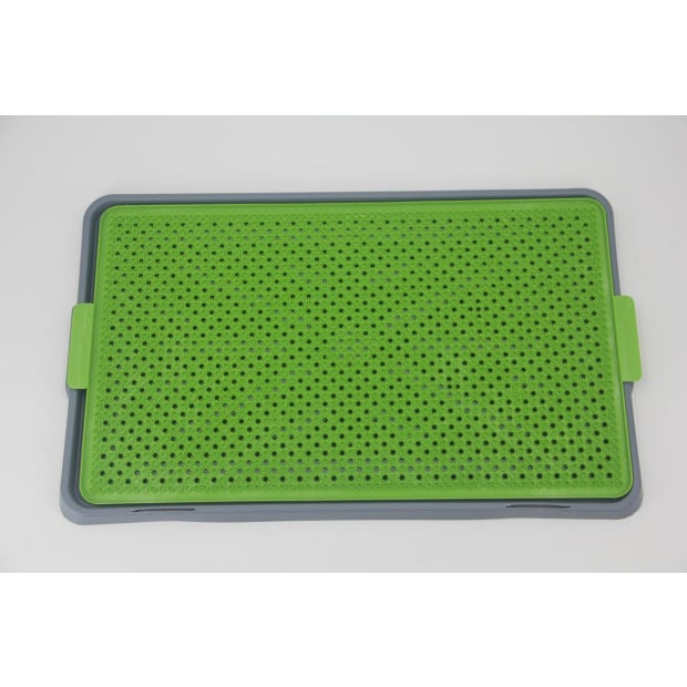 Indoor Dog Puppy Toilet Grass Potty Training Mat Loo Pad 68 x 43cm Image 3