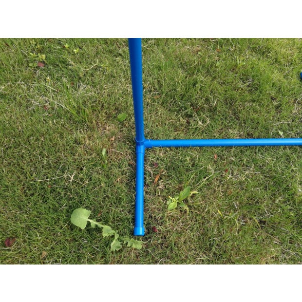 Portable Dog Puppy Training Practice Weave Poles Agility Post Set Image 3