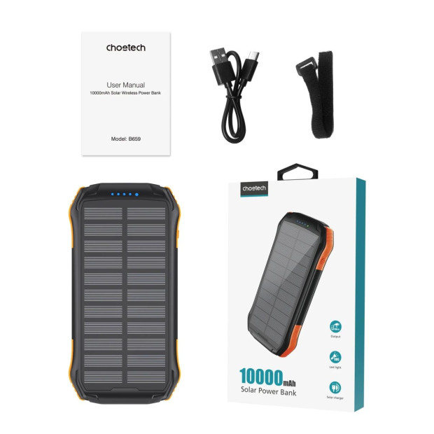 Choetech B657 20000mah Solar Power Bank Image 6