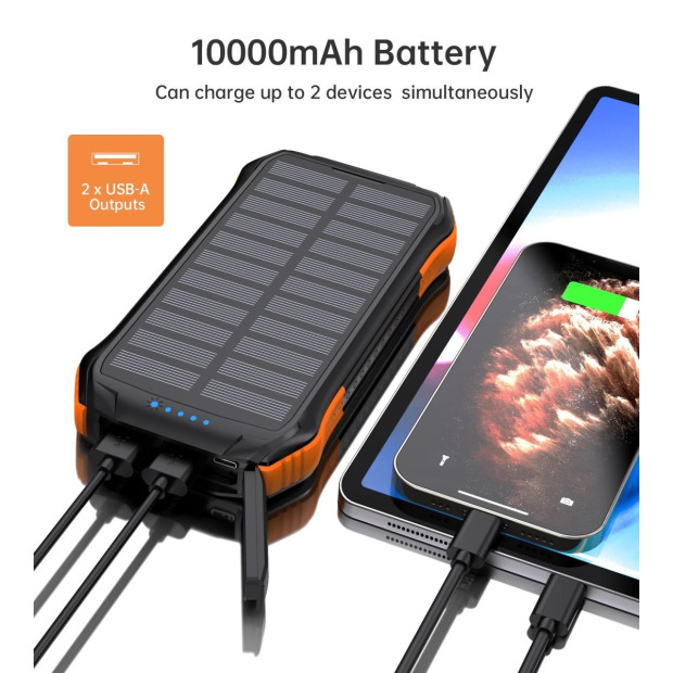 Choetech B659 10000mah Solar Power Bank Image 7