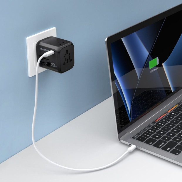 Choetech PD5008 30W Fast Universal Gan Travel Charger Image 4