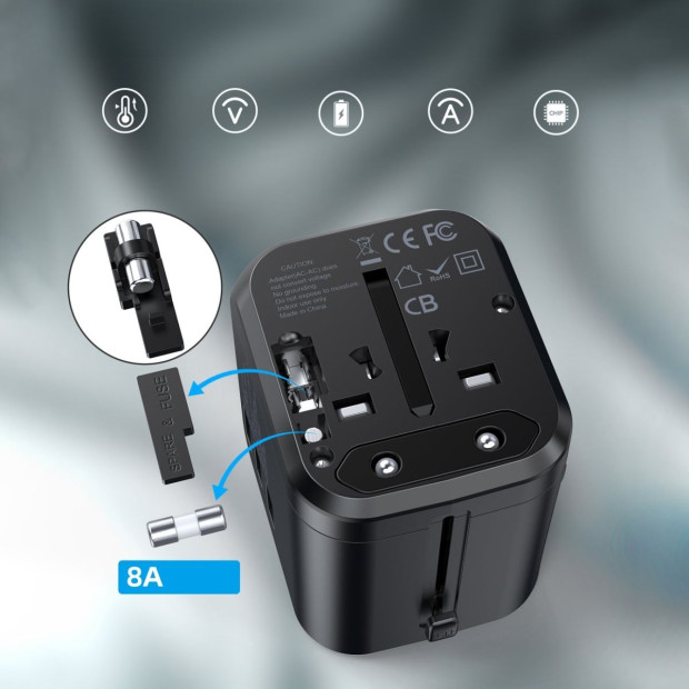 Choetech PD5008 30W Fast Universal Gan Travel Charger Image 7