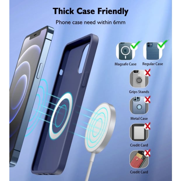 Choetech T518-f 15W Wireless Magnetic Charger For Iphone12/13/14 Image 5