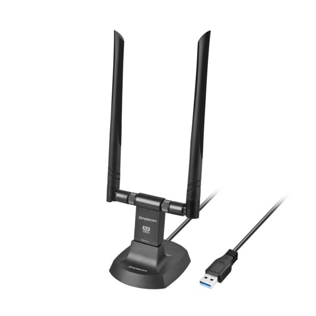 NW811V2 Ax1800 Dual Band Wifi 6 USB Adapter 802.11ax w/ 2x 5dbi Image 2