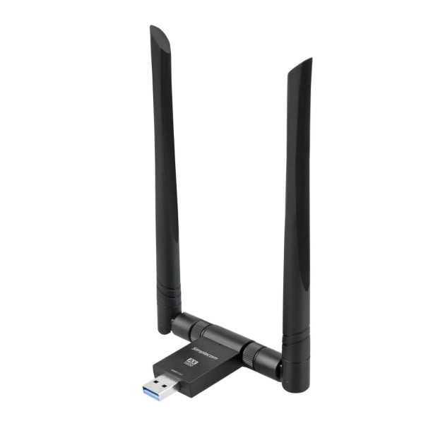 NW811V2 Ax1800 Dual Band Wifi 6 USB Adapter 802.11ax w/ 2x 5dbi Image 3
