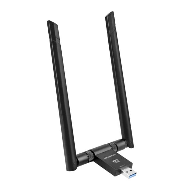 NW811V2 Ax1800 Dual Band Wifi 6 USB Adapter 802.11ax w/ 2x 5dbi Image 4