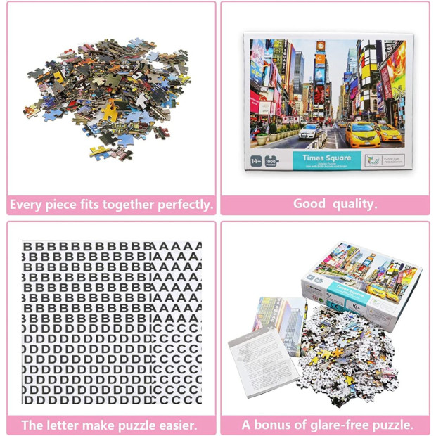 Jigsaw Puzzles 1000 Pieces Interesting Toys Games Ttimes Square Image 4