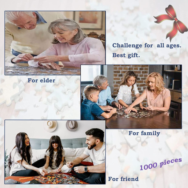 Jigsaw Puzzles 1000 Pieces Interesting Toys Games Ttimes Square Image 5