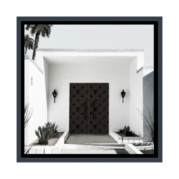 Interior Ave - Casa Amor - 60cm X 60cm Canvas Artwork