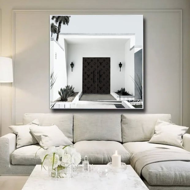 Interior Ave - Casa Amor - 60cm X 60cm Canvas Artwork Image 2